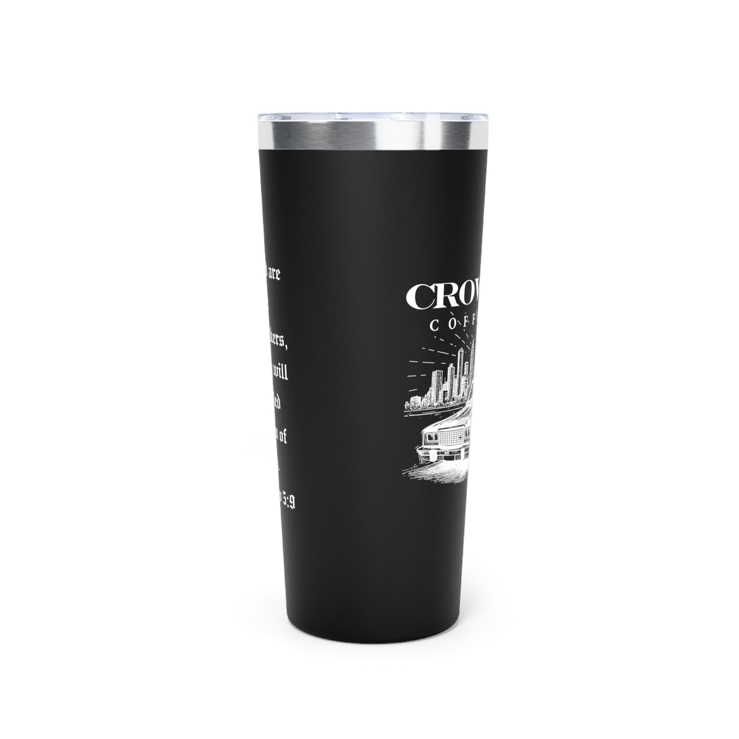 Inspirational Copper Tumbler - 22oz Vacuum Insulated Travel Mug for Coffee Lovers