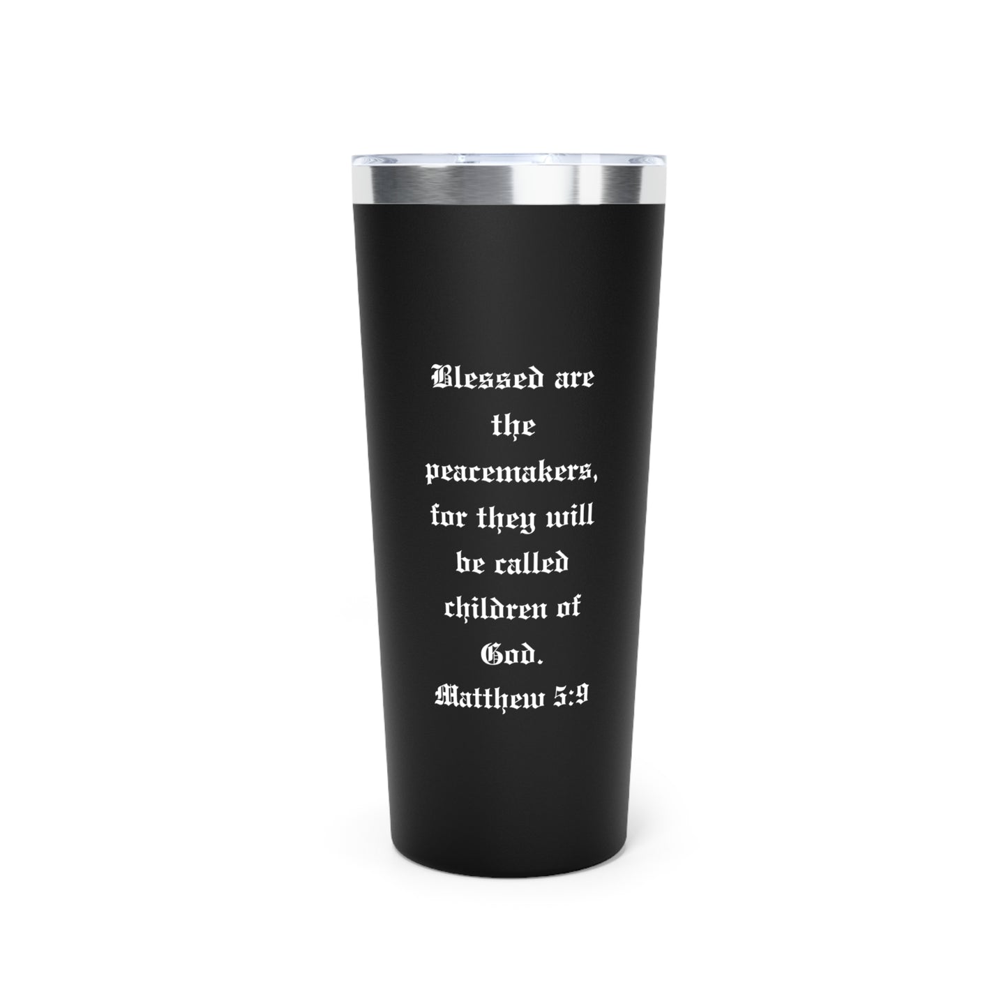 Inspirational Copper Tumbler - 22oz Vacuum Insulated Travel Mug for Coffee Lovers