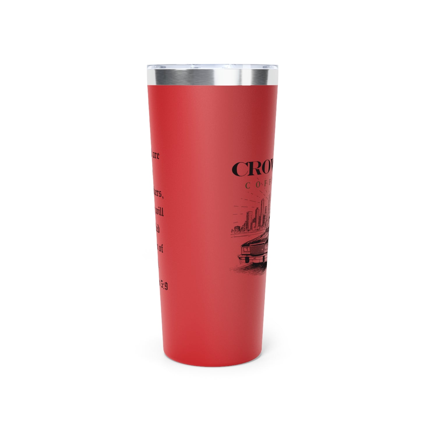 Inspirational Copper Tumbler - 22oz Vacuum Insulated Travel Mug for Coffee Lovers