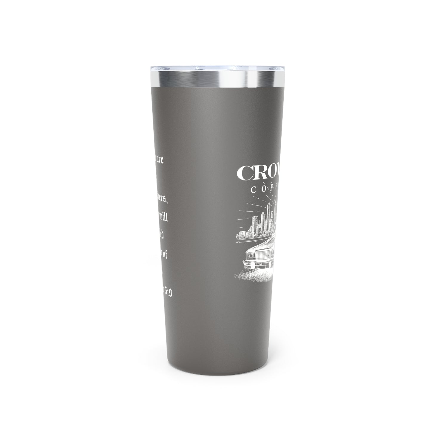 Inspirational Copper Tumbler - 22oz Vacuum Insulated Travel Mug for Coffee Lovers